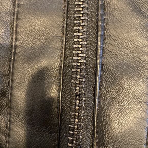 Jou Jou Juniors Hooded Faux-Leather XXL Black NWT - Picture 16 of 16